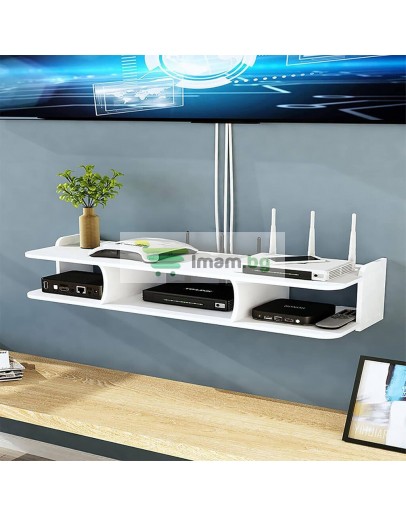 Многофункционален cтенна етажерка и поставка за рутер